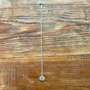 Tiffany Note Alphabet Disc Charm Pendant